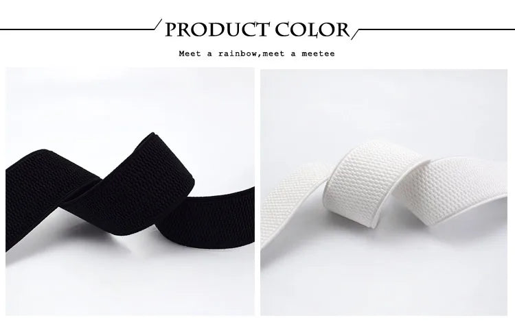 1/2/3Meters 2.5-10cm Elastic Band for Sewing Skrit Belt Waistband Tape Rubber Bands DIY Clothing Garment Accessories