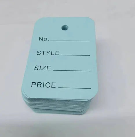 100pcs/lot 3.5x5cm Color Price Tags Kraft Paper Lables for DIY Jewelry  Retail Price Tags Handmade Clothes Size Tags Hang Lables