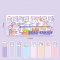 Cute Cartoon Capybara Index Sticky School Supplies Book Annotations Capybara Note Tabs Self Adhesive Calendar Marking Labels
