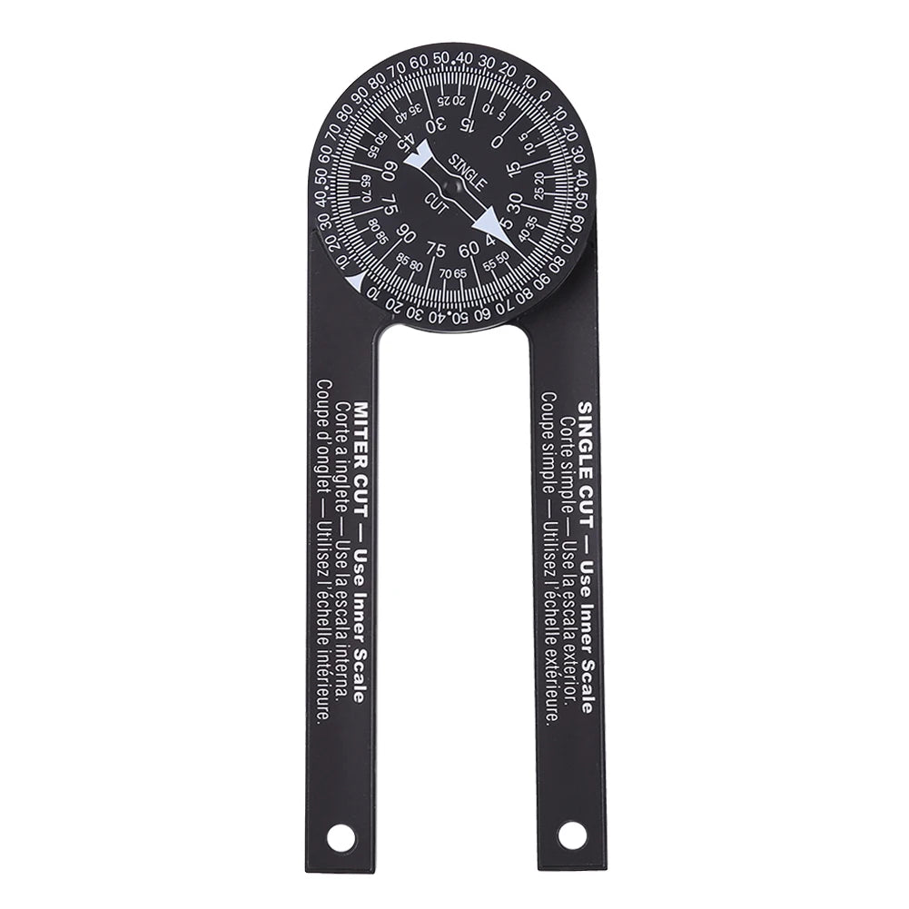Professional Miter Saw Protractor Angle Finder Precision Miter Angle Finder Plumbers Woodworking Scale Mitre Saw Measuring Tool