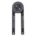 Professional Miter Saw Protractor Angle Finder Precision Miter Angle Finder Plumbers Woodworking Scale Mitre Saw Measuring Tool