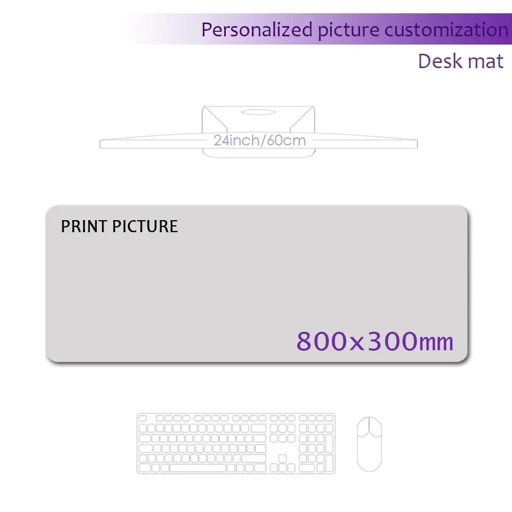 Create Your Own Personalized Mousepad Print Custom Mouse Pad Company Playmat Deskmat 1200x600 Customizable Keyboard Computer Mat