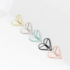 50PCS Adorable Metal Decorative Paper Clips Cute Note Diary and Binder Clips for Stationery Lovers HXZ03