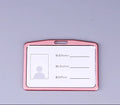 Retractable Badge Reel with Card Holder Reel Clip Key Ring Retractable ID Card Holder Key Chain Holders for Office Name Tag