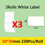 Niimbot B21/B1/B203 Mini Bluetooth Thermal Printer Anti-Oil Sticker Waterproof Adhesive Label Paper For Office Tag Labels Maker