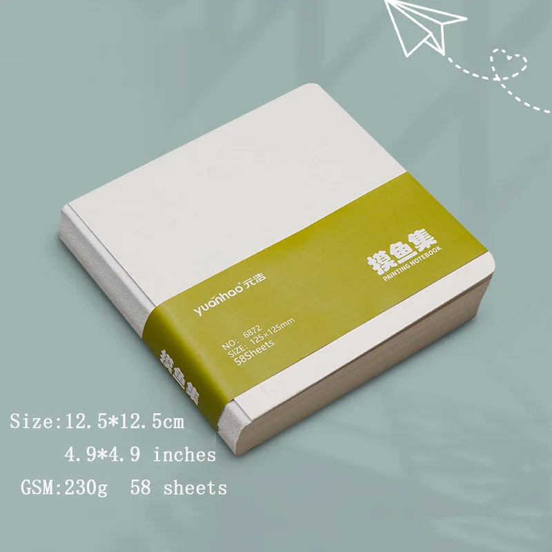 Mini Watercolor Drawing Book Thick Paper GSM 230g Pocket Sketchbook Marker Painting Paper ,Leisure  Entertainment Art Supplies