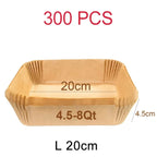 Air Fryer Disposable Paper Liner For Cosori ninja  Square/Round Nonstick Parchment Baking Oven Paper Kitchen Accessories