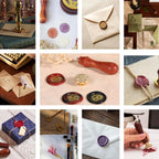 Custom Wax Seal Stamp Kit Personalized Image/LOGO Customized Wax Sealing Stamp with Melting Spoon set for Wedding Invitation Wax