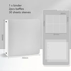 MINKYS Kawaii 5/6/9 Spaces 3 inch Kpop Photo Card Binder Large Capacity Idol Photocard Album Photocards Binder Collect Book