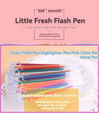 12-100pcs Glitter Pen Refills Set Flash Multicolor Gel Pen Refill Core DIY Art Writing Painting Graffiti Pen Refills Supplies