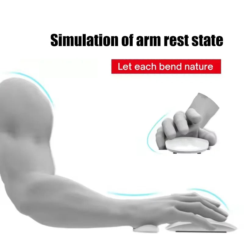 Ergonomic Silicon Mouse Pad Gel Streamline Wrist Rest Non-slip Support Silicone Wrist Rest Vertical Mat Computer Mousepad