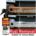 Large Capacity Powerful Car Rust Remover Spray - Exhaust/Wheel Care, Metal Powder Remover.