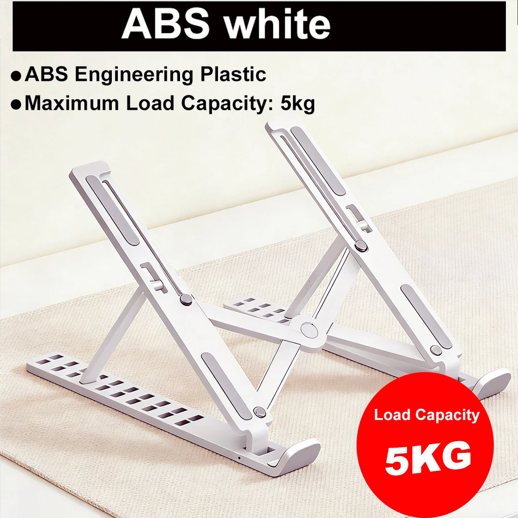 DITONG Fold Laptop Stand For Macbook Adjustable Computer Pc Tablet Stand Notebook Tablelaptop Holder Heat Dissipation