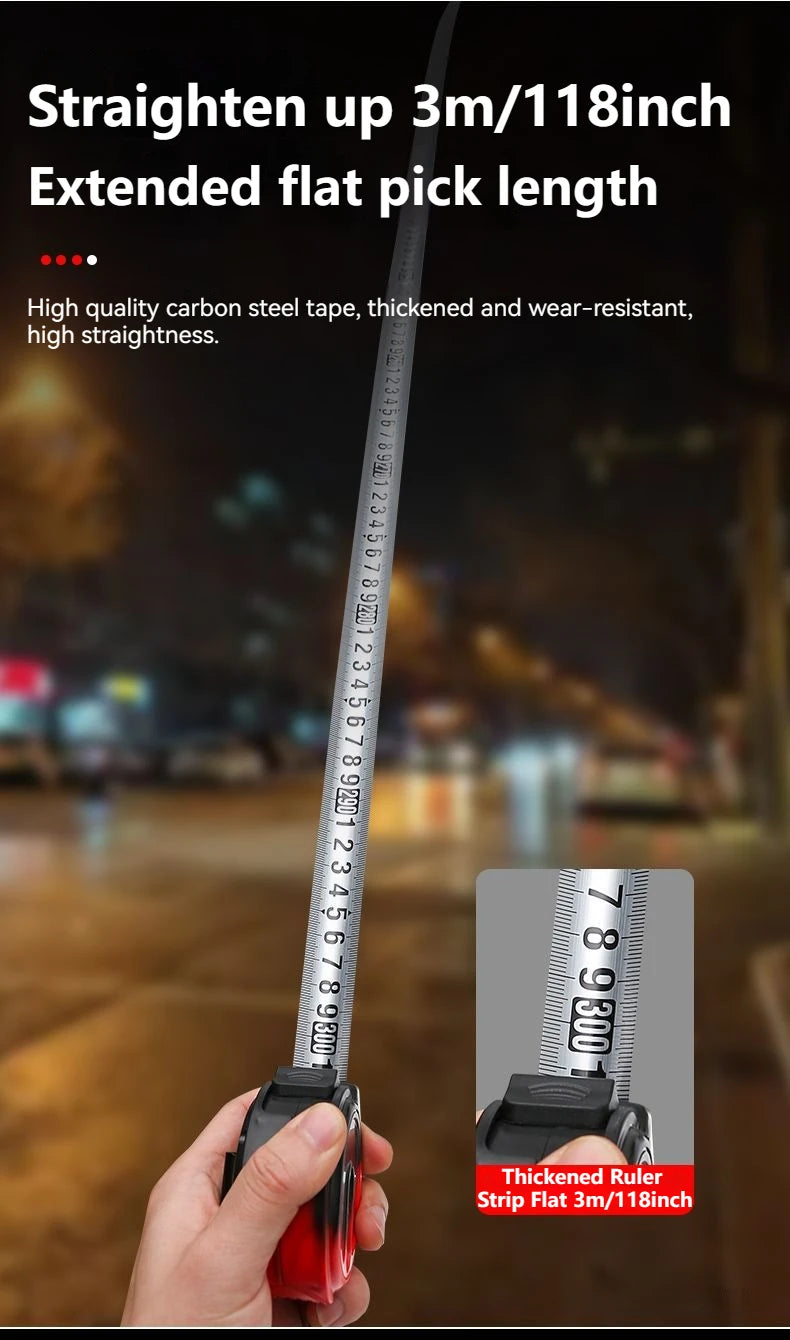 5/7.5/10M meter measuring tape Self-locking high strength steel measuring tape high precision wear-resistant measuring tool