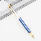 10 Pieces of Ballpoint Pens DIY Empty Pen Barrels for Handmade Quicksand Pens, Floating Flower Pens, Business Event Signature Pens, and Souvenirs
