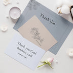 Custom Cards Thank You Cards Custom Business Card Personalized Logo Packaging For Small Business Wedding Invitation Postcards