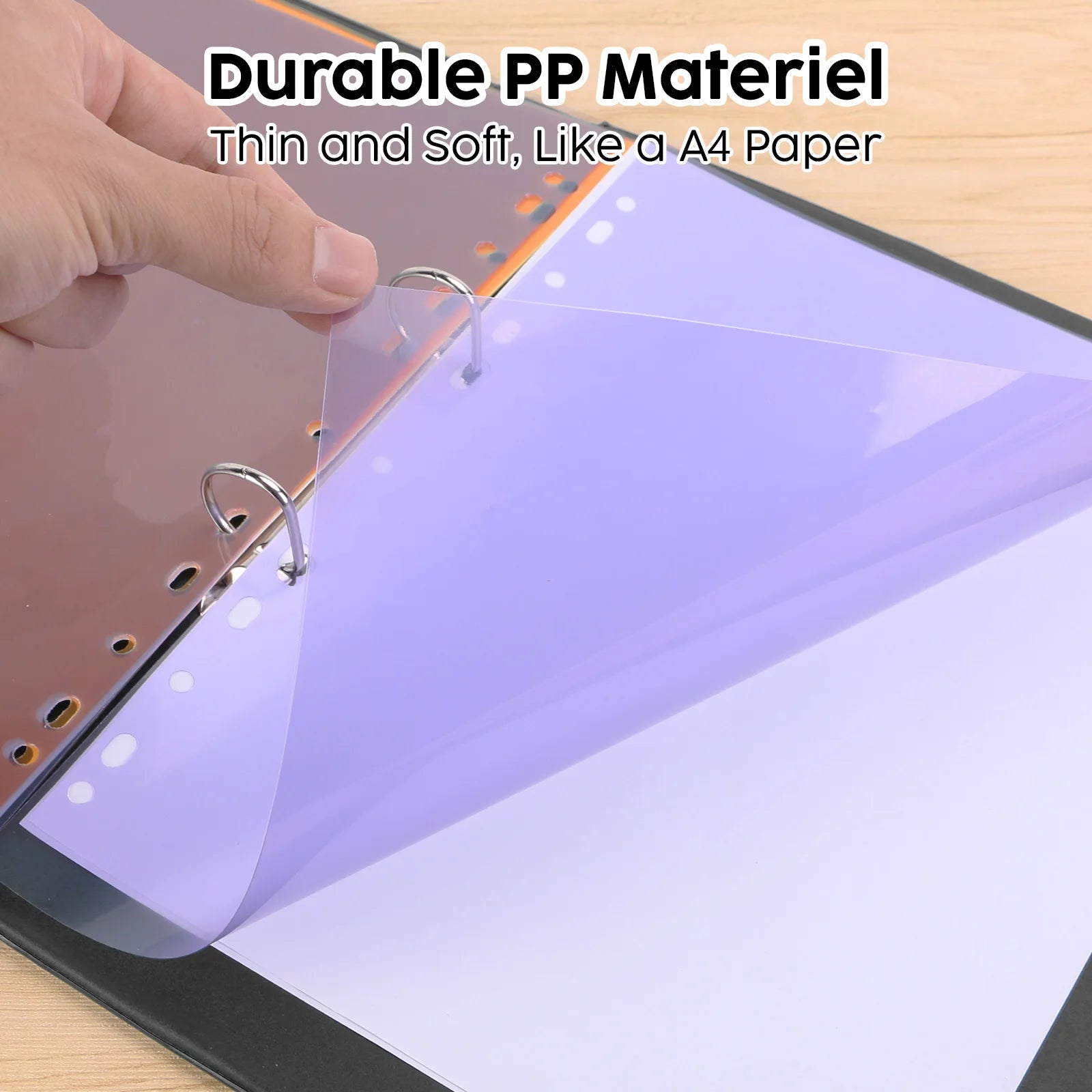 EAGLE Binder Index Dividers A4 Size Index Page for Loose-leaf Notebook Stationery Bookmark School Office Supplies