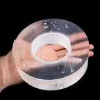 Versatile Reusable Double Sided Waterproof Adhesive Tape Strong Viscosity Firm Sticking Washable Removable Multipurpose Tape