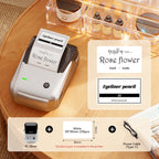 NIIMBOT B1 Portable Thermal Printer With Tapes 2 Inch Adhesive Label Printer Mini Bluetooth Sticker Maker Support Smartphones PC