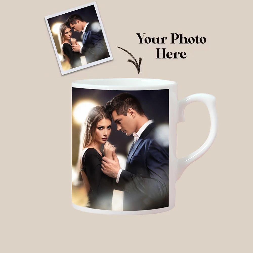 Personalised Your Photo Mug, Custom NAME IMAGE Cup, Customize Coffee Mugs, Tea Cups, Mothers' Day, Fathers' Day Wedding Gift
