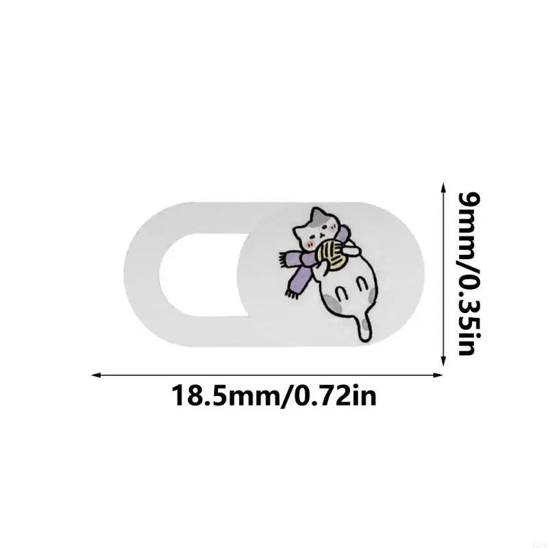 462E Lightweight Creative Animal Webcam Cover Lens Protector Suitable for Privacy Protective on Phones Tablets Laptops