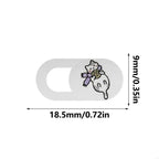462E Lightweight Creative Animal Webcam Cover Lens Protector Suitable for Privacy Protective on Phones Tablets Laptops