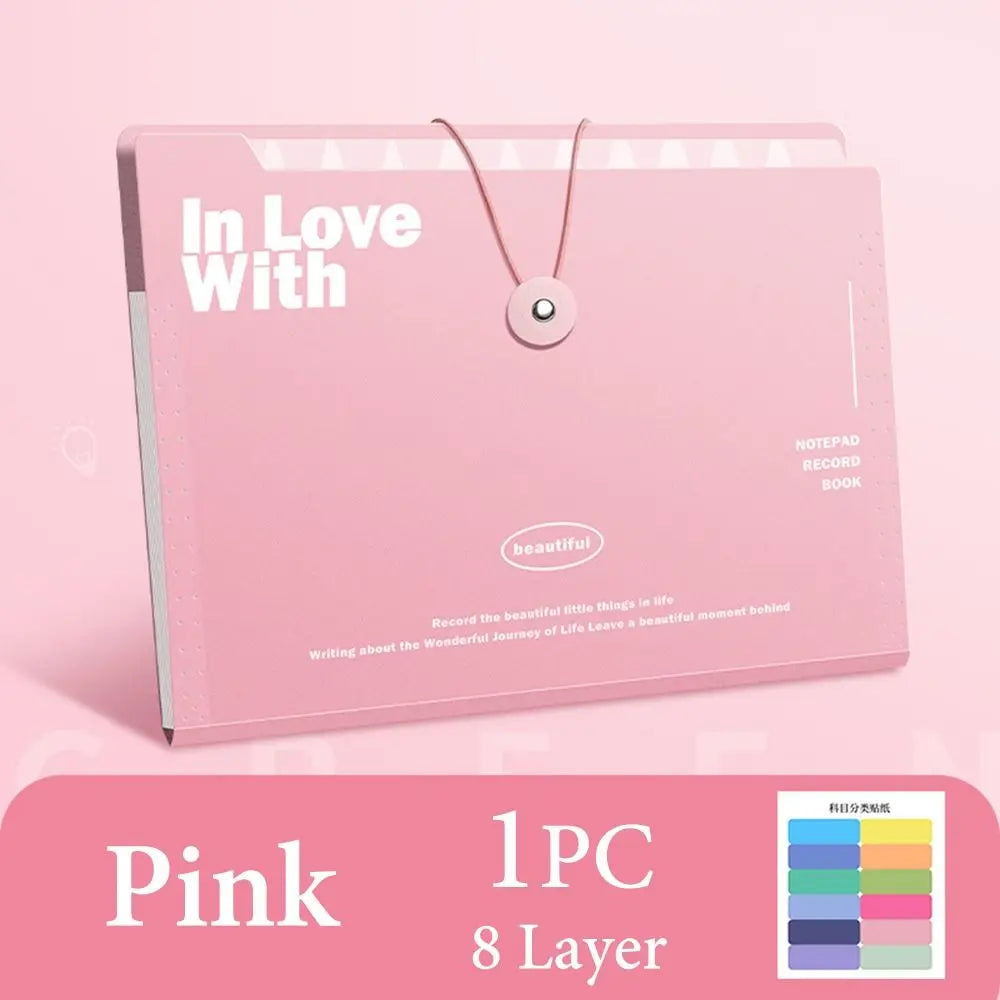 PVC A4 Quick Labor Folder New Suspended Type with Hook Filing Cabinet Dividers A4 Color Random Hanging File Folders School