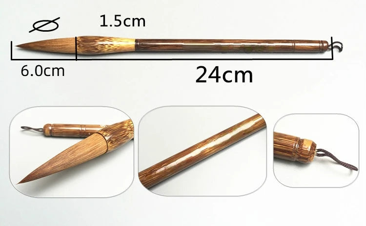 Chinese Calligraphy Brush Pen Mixed Hair Brush Writing Drawing Brush for Beginner Regular Script China in Caligraphy Caligrafia