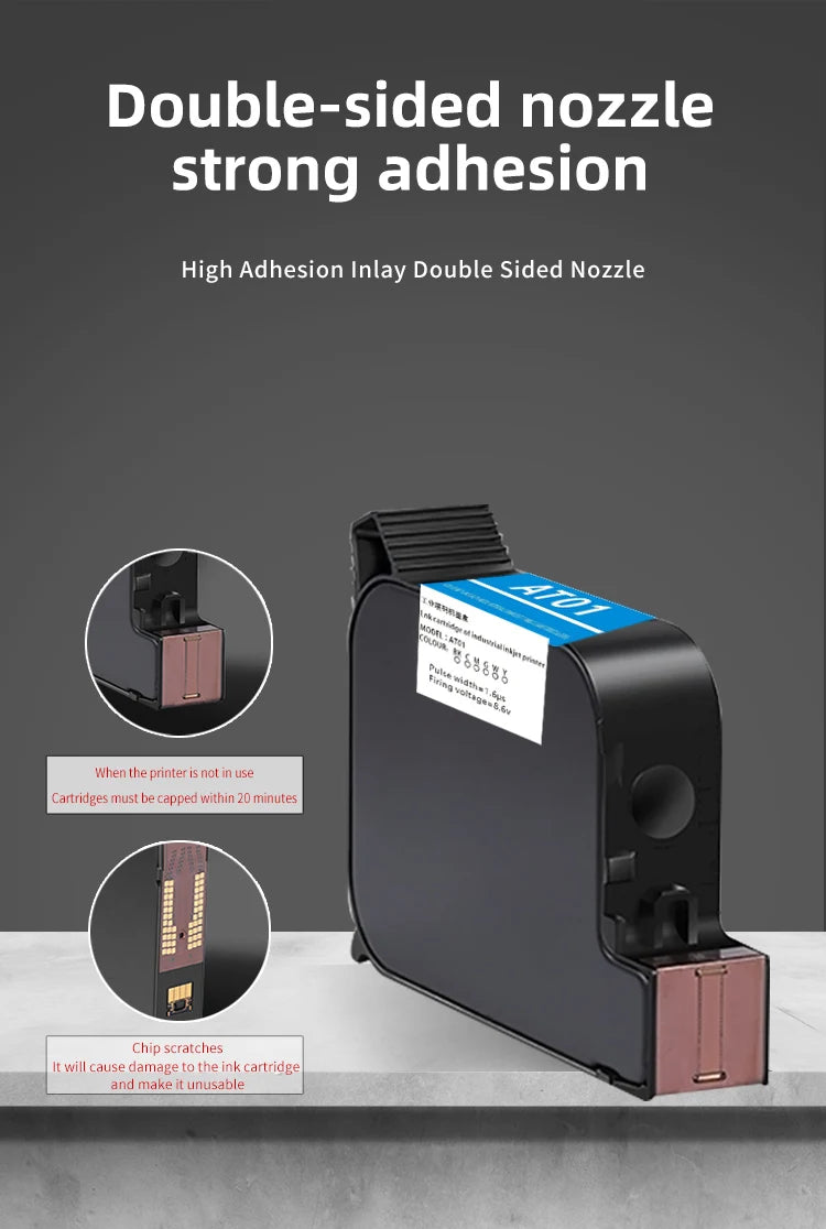 High Adhesion Solvent Quick-drying Ink Cartridge Suitable For Inkjet Printer 2588/2580/JS12/JS10 Non-encrypted General Model