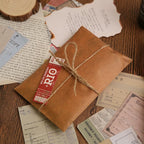 Mr.paper 10pcs/set Vintage Kraft Paper Envelope Creative Nostalgic Postcard Storage Bag Fire Paint Envelope Letter Supplies