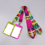 Animated Comedy Lanyard for Key Neck Strap ID Card Cell Phone Strap Badge Holder Hang Rope Keychain Accessories Gifts