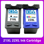 21 22 XL Compatible Ink Cartridge Replacement for HP 21XL 22XL HP21 Deskjet F2180 F2280 F4180 F2200 F380 380 Printer