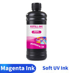 HINICOLE 500ml LED UV Ink 1000ml For Epson L800 L805 L1800 R280 R290 R330 1390 1400 1410 For DX5 DX6 DX7 Universal UV Printer