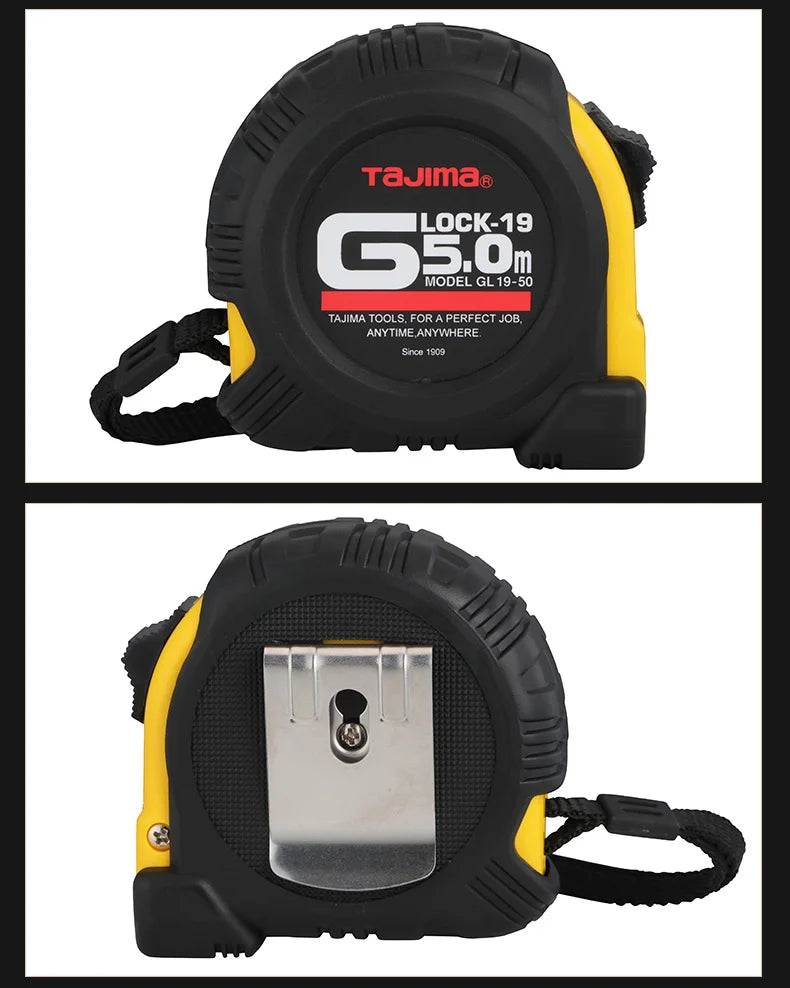 Tajima steel rubber coated non-slip steel tape measure 2 m 3.5 m 5 m 7.5 m Wear resistant tape
