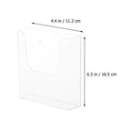 Wall-Mounted Document Organizer Practical Plastic File Holder File Paper Rack Wall Mounted/Hanging Document Paper Organizer