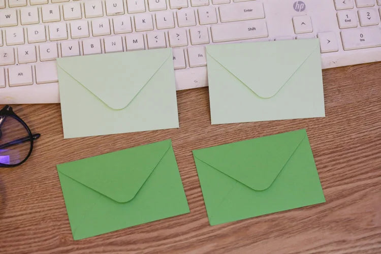20pcs/pack 115mm * 82mm colored small envelopes, card mailing, business, wedding