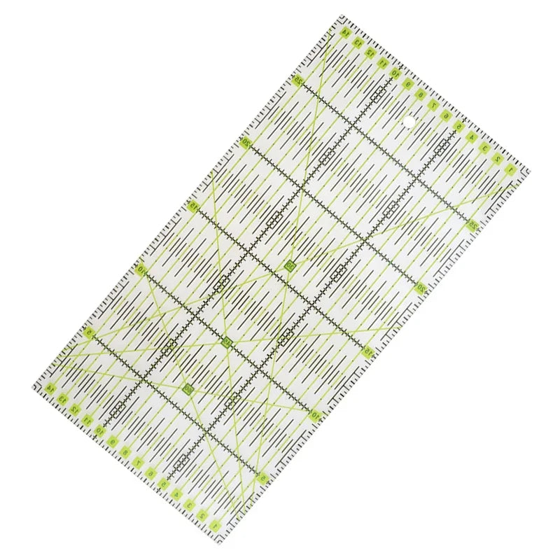Yokoyama Acrylic Sewing Ruler For Patchwork Measuring Drawing Dressmaker Yardstick DIY Craft Quilting Cutting Accessories Tool