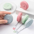 150 cm Cute Mini Soft Tape, Automatic Shrinking Tape Measure, Material Tape Measure, Plastic Tape Measure