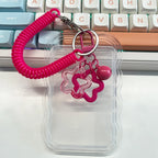 Kpop Photocard Holder Photo Display Holder With Star Keychain Idol Picture Protector Sleeves Credit ID Cards Protective Case