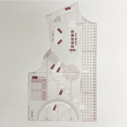 3-Piece Set for Doll Clothes Ruler Tailor Garment Cloth Sewing Tool Design Ruler F0T1