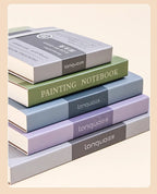 40sheet Tearable Drawing Notebook Sketchbook Handbook 250gsm Paper Mini Book for Watercolor Acrylic Marker Pen Gouache