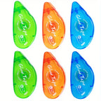 6 Packs Double Sided Tape Roller, Scrapbooking Tape, Permanent Adhesive Tape Dispenser Runner For Crafts And Arts Projects, Phot