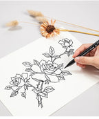 Calligraphy Chinese Painting Brush Soft Headed Brush Small Regular Script Brush for Beginner Art Student Painting Writing Pen