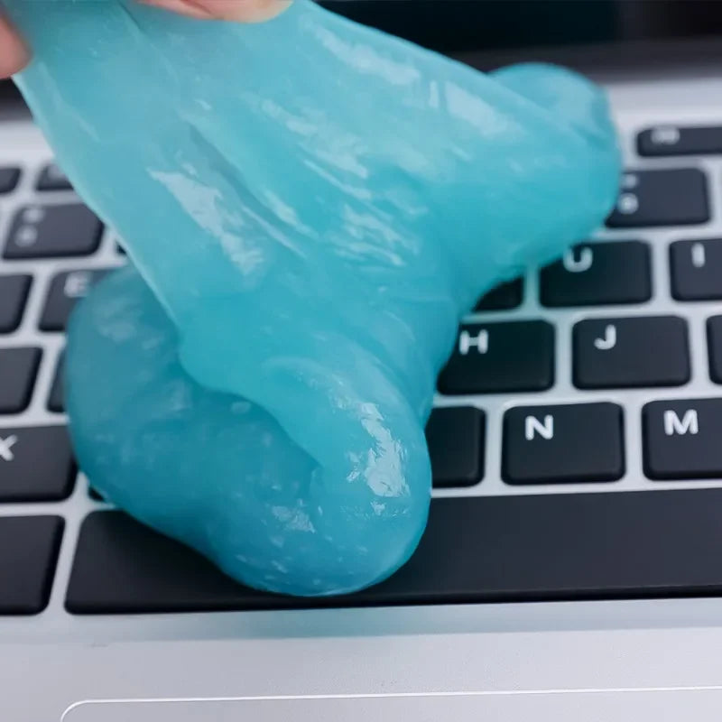 4-1Pcs Soft Cleaning Gel for Laptop Keyboard Car Cleaning Tools Universal Household Keyboard Desk Cleaning Tools with Brush