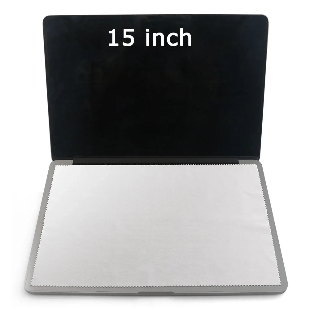 Microfiber Cleaning Cloth for Macbook Pro 13 15 16 Inch Keyboard Cleaners Dustproof Blanket Cover Laptop Screen Protectors