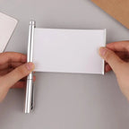 1Pcs Hidden Writable Pull Paper Pen Easy To Use Secret Information Writing Tool With Exams Notes Automatic Retractable Invisible