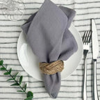 4PCS Christmas Red Cloth Napkins Washable 30x45cm 100% Cotton Fabric Tea Towel for Dinner Wedding and Parties Decor