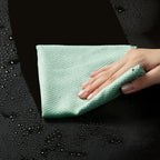 1-10pcs Microfiber Glass Cleaning Cloth Rag Lint-Free For Windows Car Kitchen Mirror No Trace Reusable Fish Scale Rag Polishing