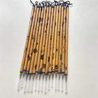 10 Pcs Weasel Hair Calligraphy Brush Pen Metal Holder Chinese Painting Brush Wholesale of Xiaokai Regular Script Writing Brush