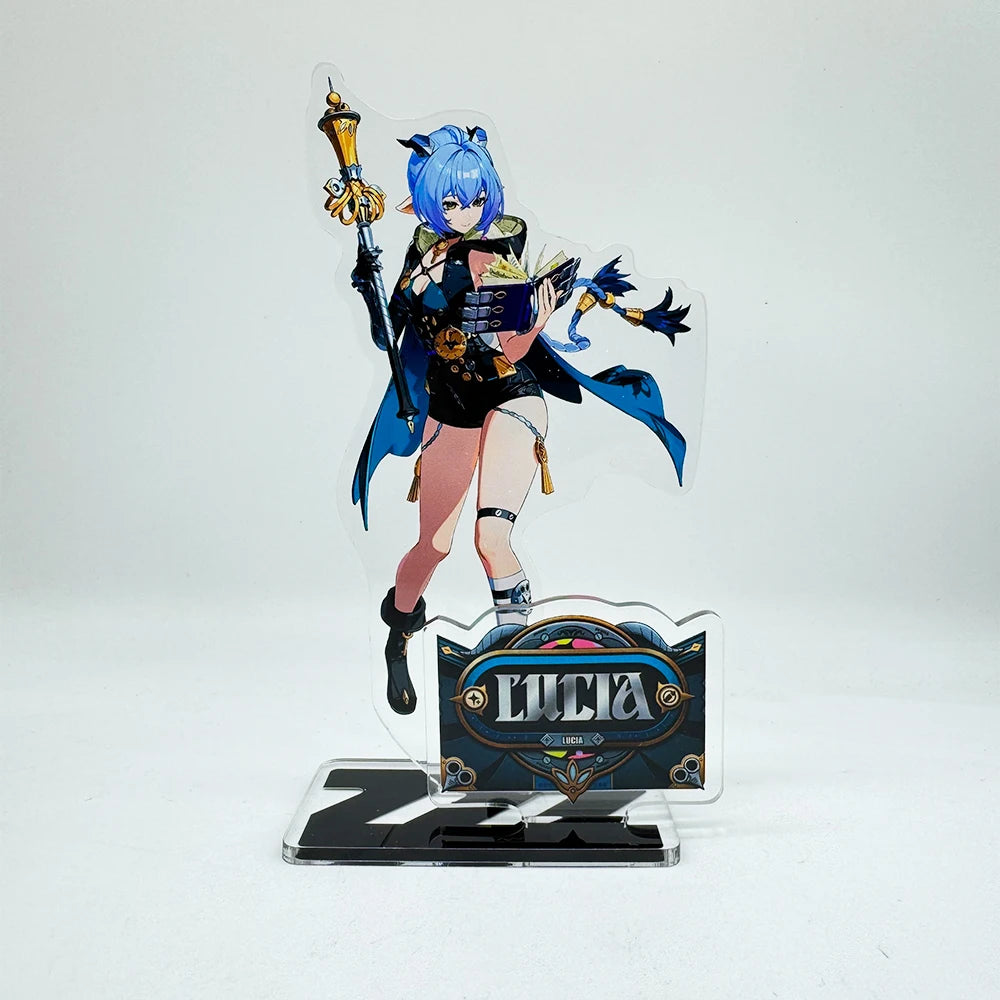 Game Zenless Zone Zero Ye Shun­guang Dialyn Hoshimi Miyabi Anime Acrylic Stand Model Plate Keychain Desk Decor Collection gift